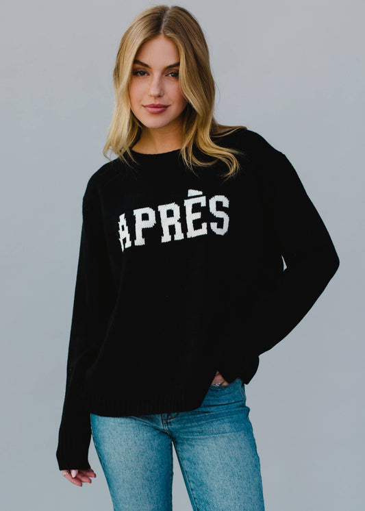 Black Apres Sweater