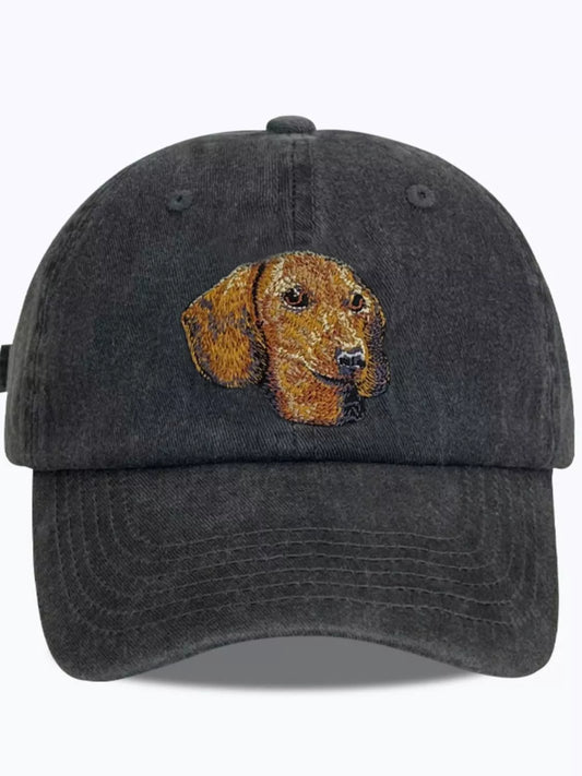 Dog Washed Baseball Cap