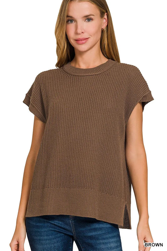 Oversized Crew Neck Sweater