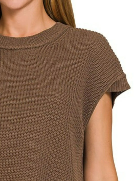Oversized Crew Neck Sweater